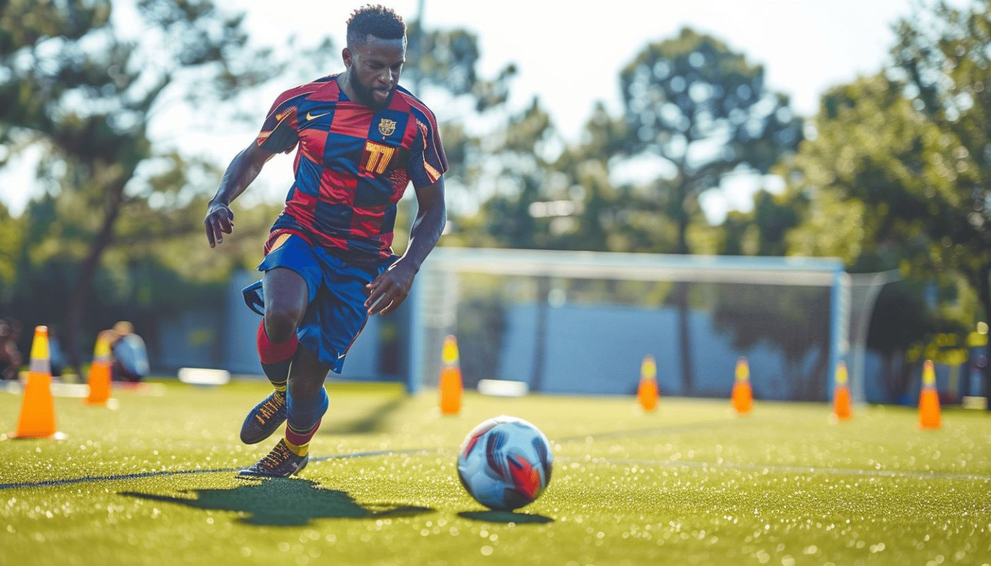 Amélioration du contrôle de balle au football les exercices essentiels pour les milieux de terrain